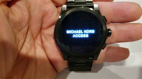 RESET Michael Kors Access Grayson Android Smartwatch 